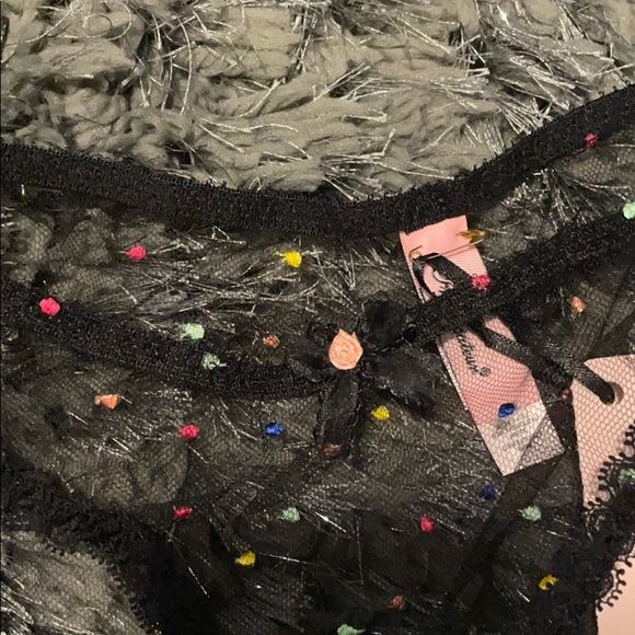 Agent Provocateur Black Sheer Brief Size Small AUTHENTIC - Picture 5 of 8